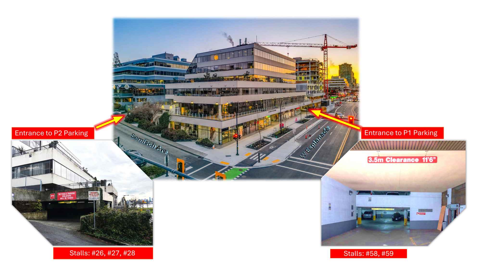 Dental Office Parking Directions